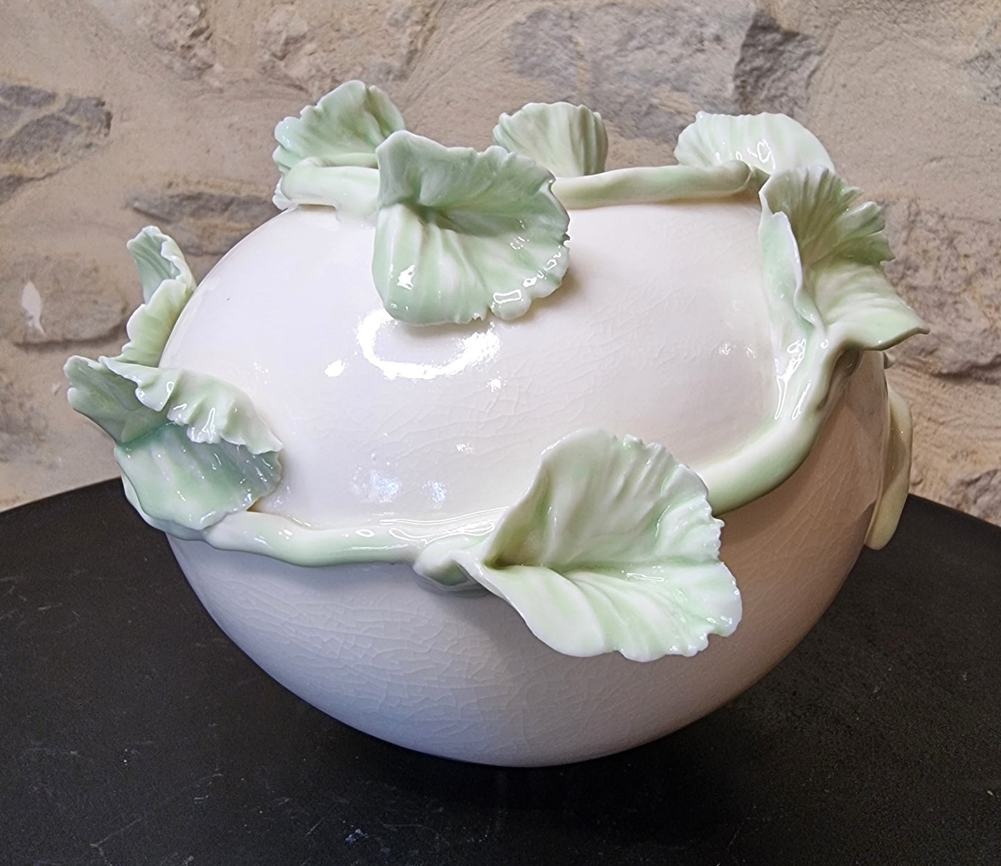 Vase fleur porcelaine 005