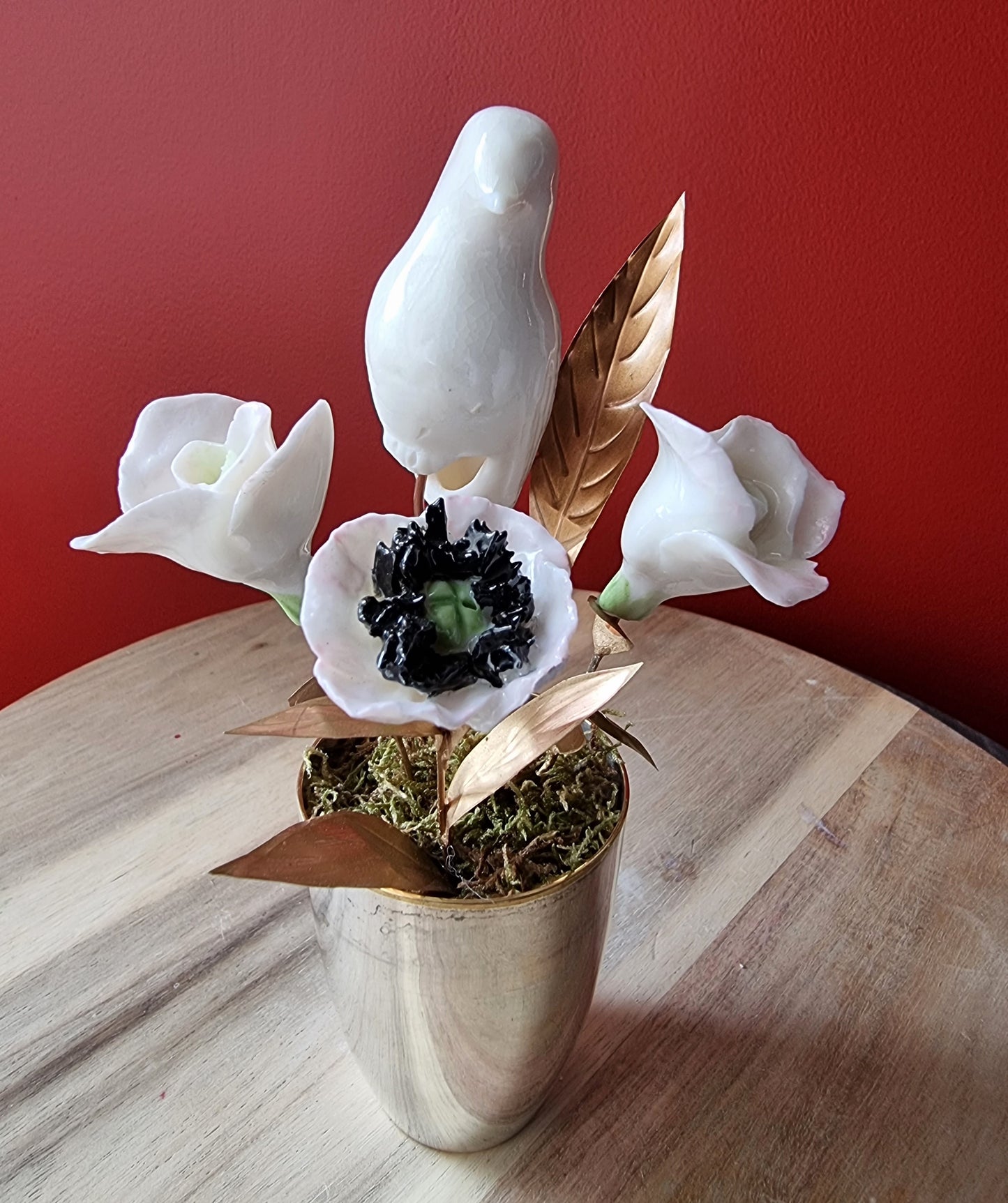 Pompadour porcelain flower 006