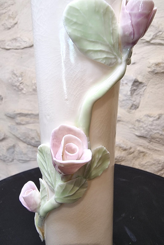 Vase fleur porcelaine 001