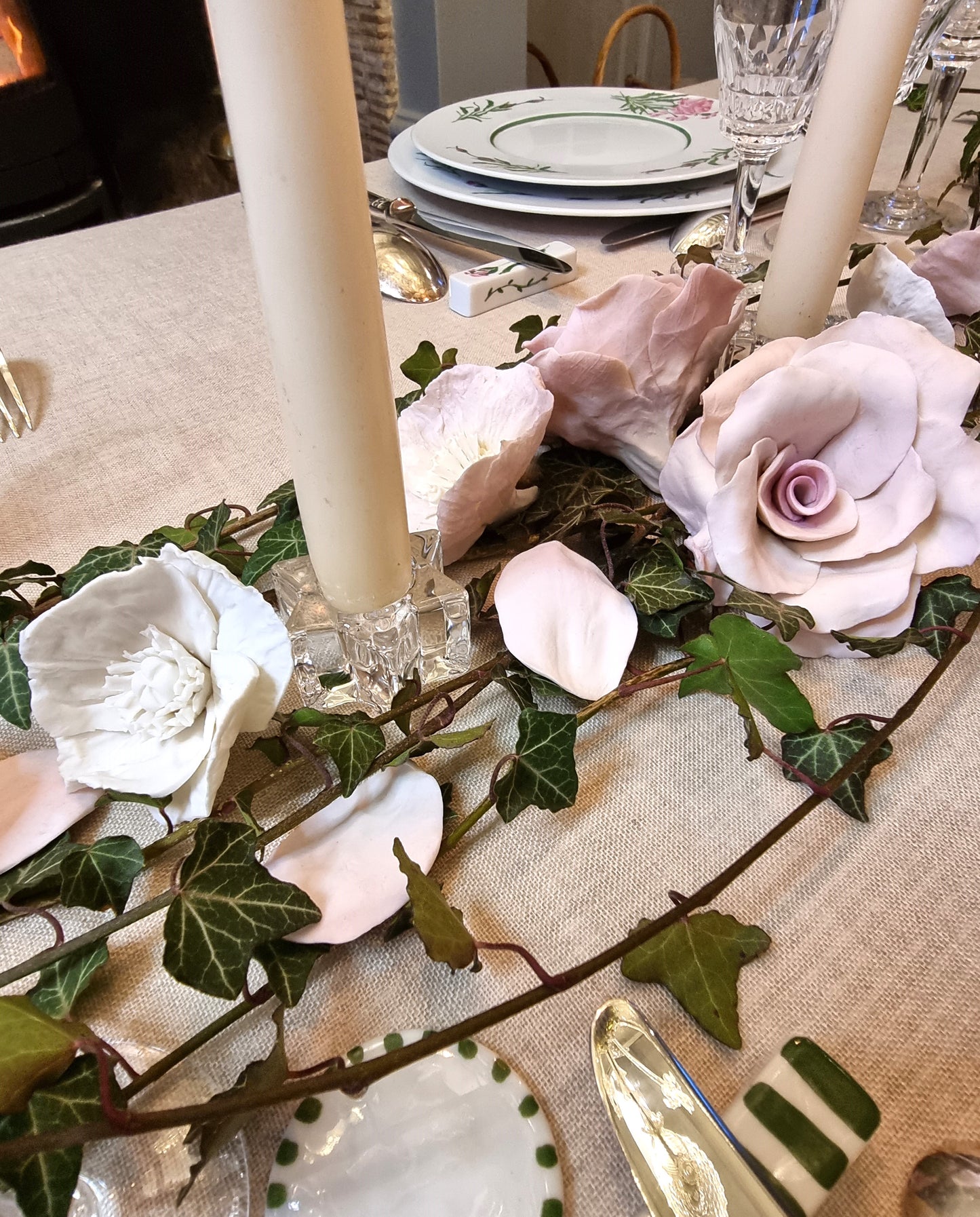 Porcelain flower 063