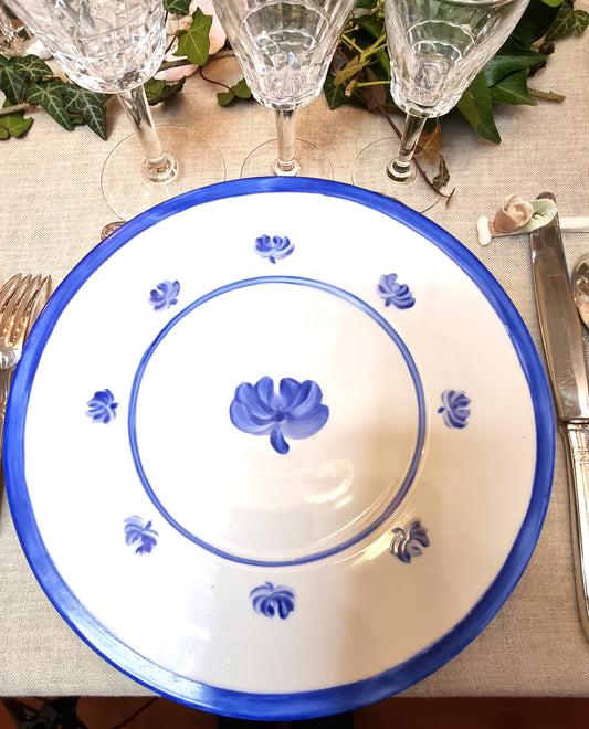 Décor peint à la main assiette 006