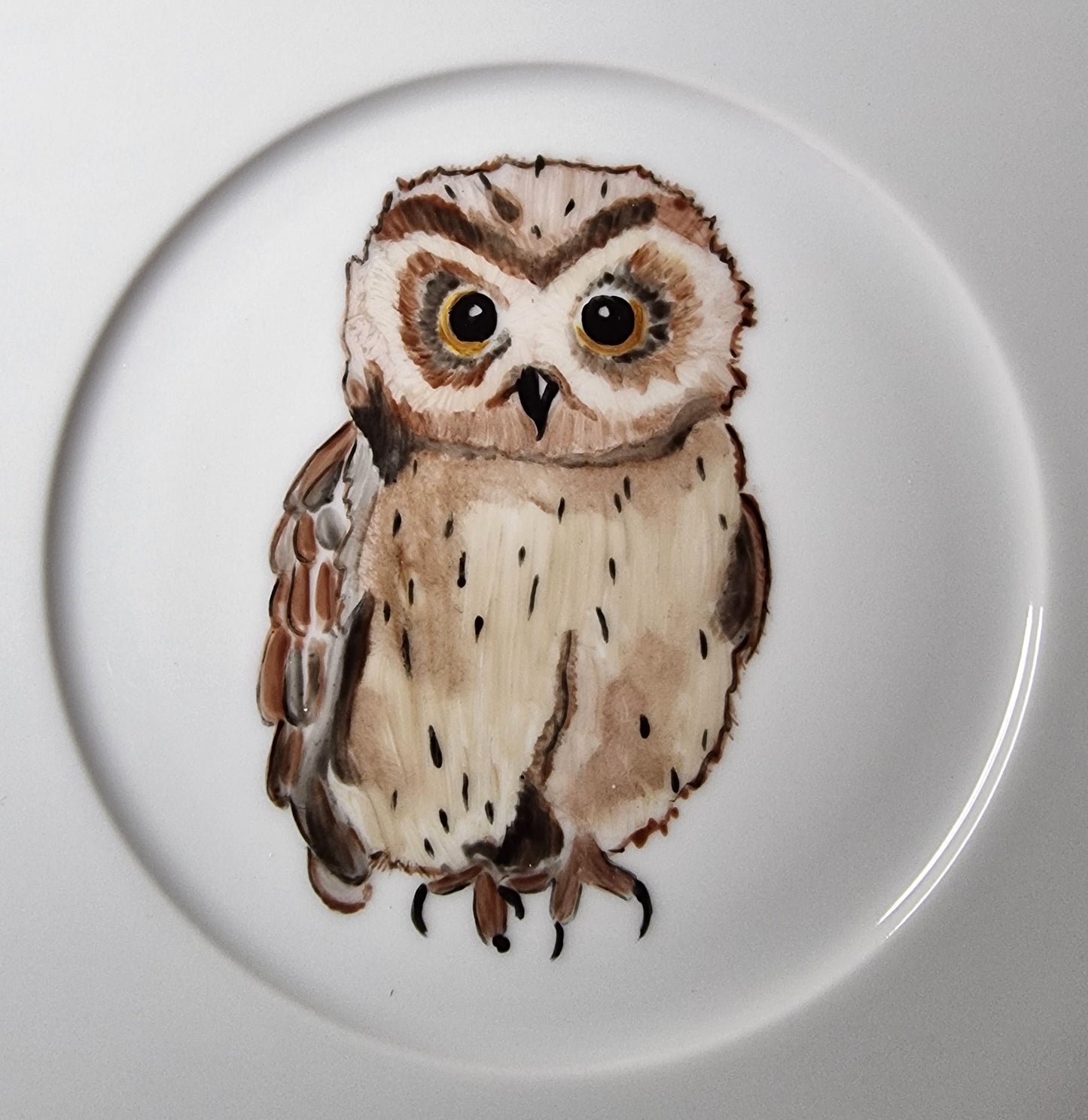 Hand-painted decoration plate 008