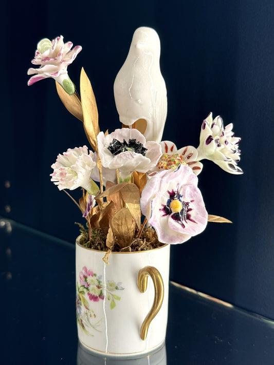 Fleur porcelaine pompadour 010