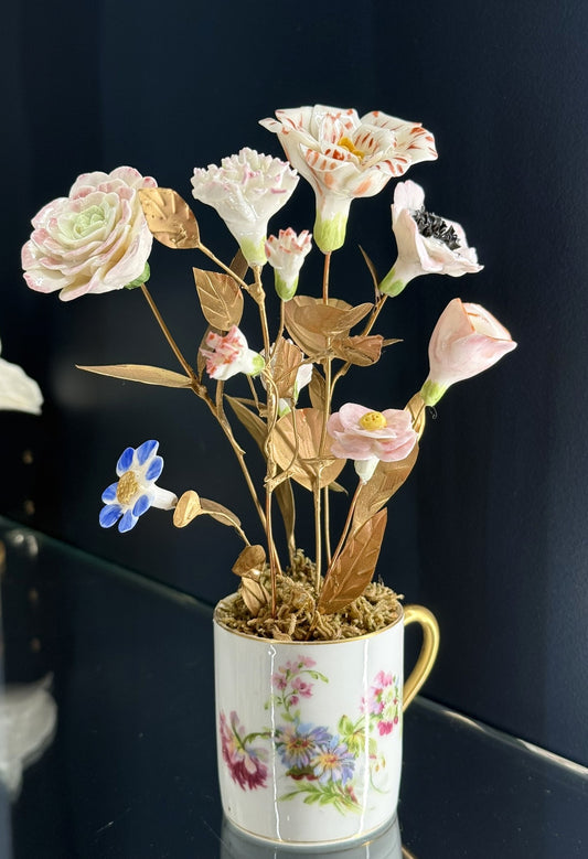 Fleur porcelaine pompadour 005