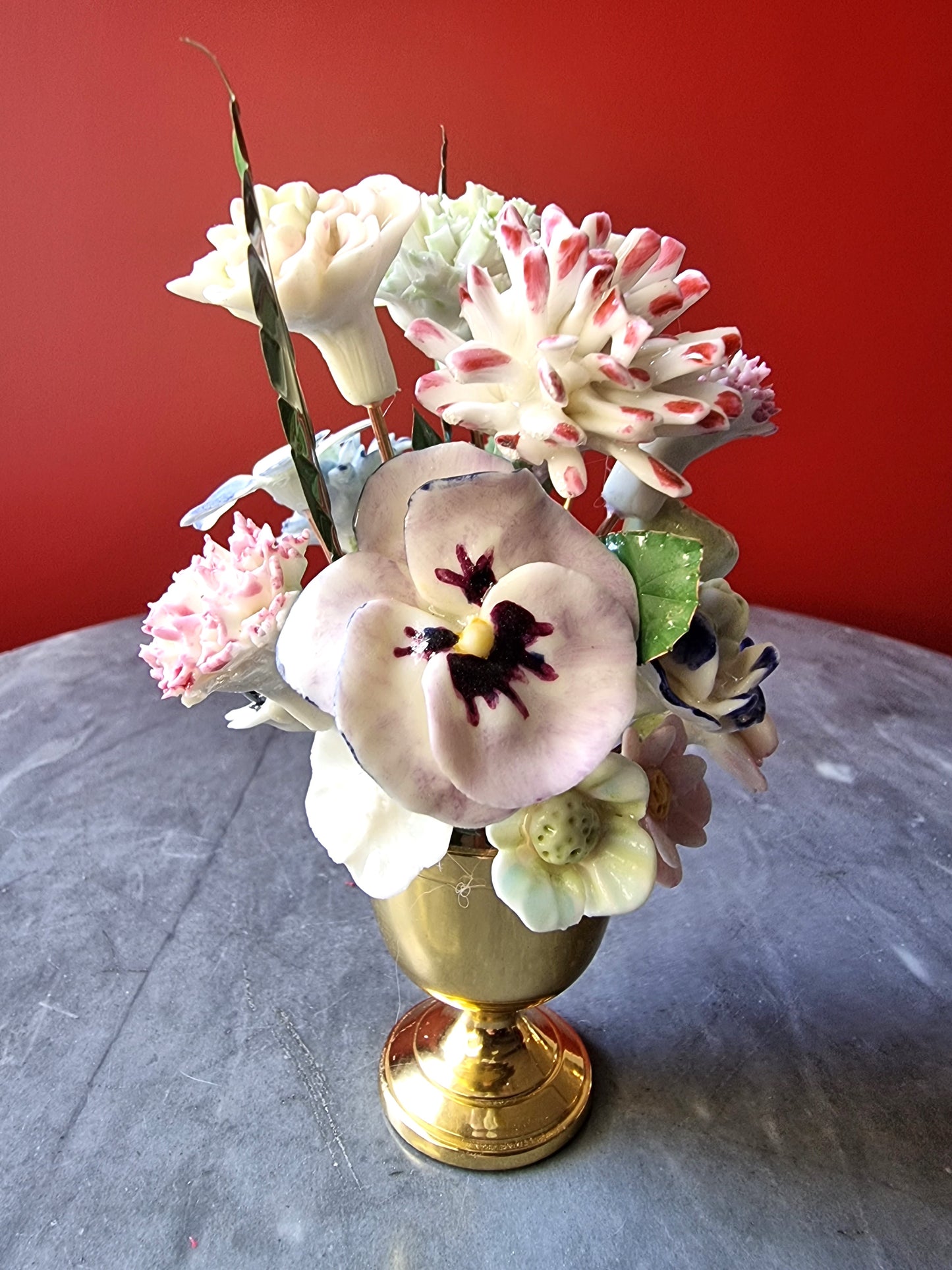 Pompadour Porcelain Flower 002