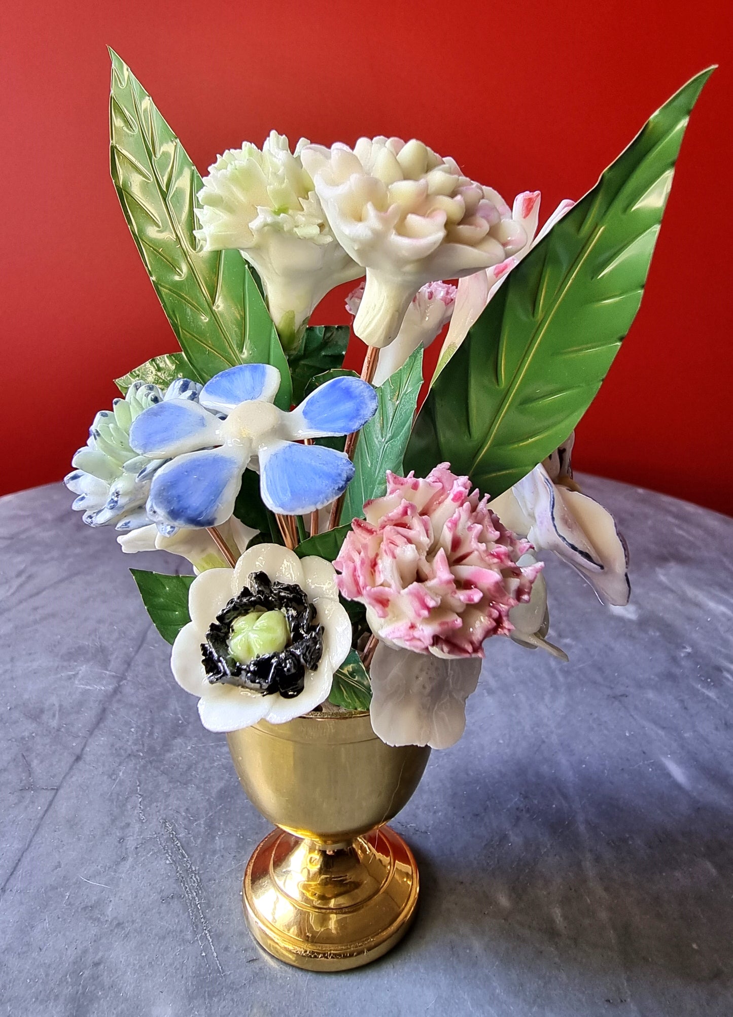 Pompadour Porcelain Flower 002