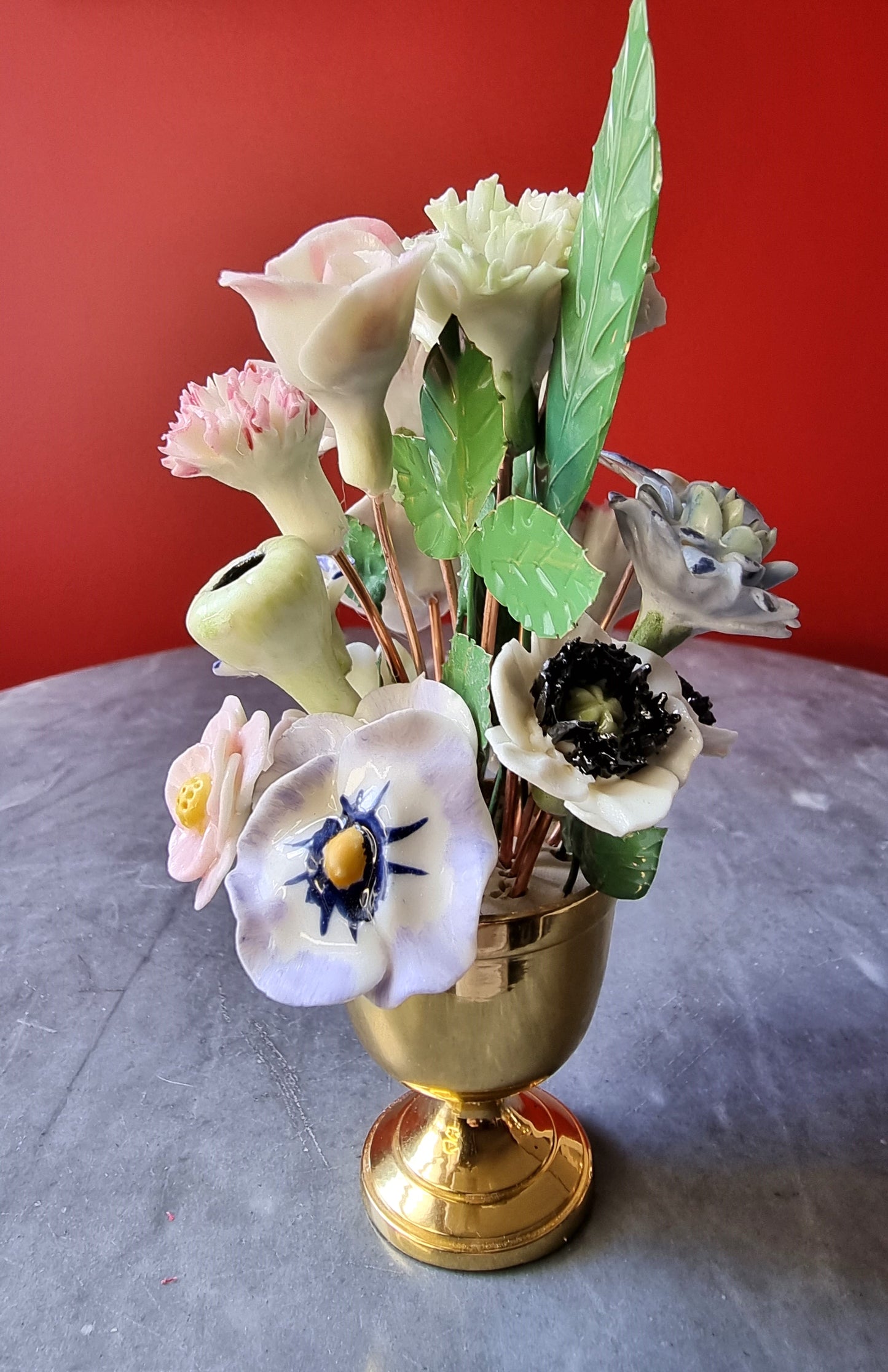 Pompadour Porcelain Flower 002